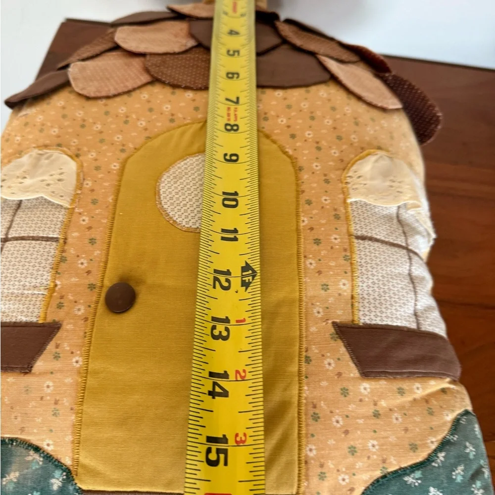 Patch‎ Victorian House Pillow 12x16” Appliqué Quilt Pattern decor